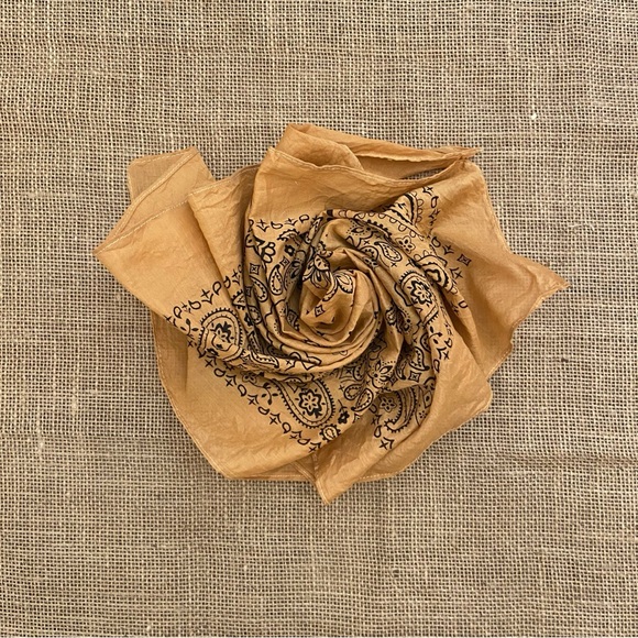 BANDANA Set Hand Dyed Sun Bleached "Happy Hour” Set of 4) ⭐️NWT - Picture 8 of 11